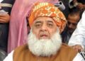 Assuring Maulana Fazl ur Rehman's government to vote on the constitutional amendment