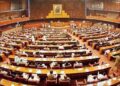 Joint session of Parliament ends in opposition ruckus, 4 bills passed in 10 minutes