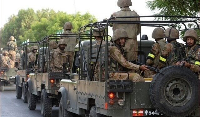 Security forces and Khawarij firing in South Waziristan, 6 Khawarij killed, 4 young men martyred