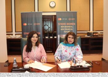 Mobilink Bank and CARE Pakistan join forces to empower 50,000 women