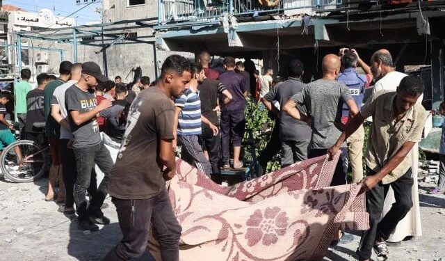 Gaza: Israeli attack on school refugees, 14 Palestinians martyred