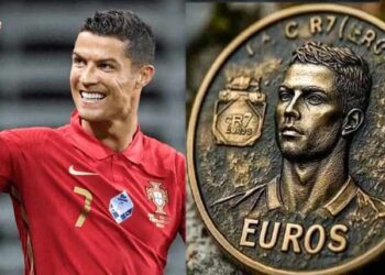 A coin featuring Ronaldo's image will be accepted as currency in Portugal
