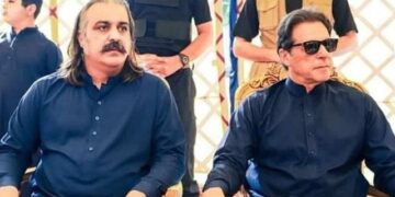 I stand with Ali Amin Gandapur, the one who apologizes for his statement is a coward, Imran Khan