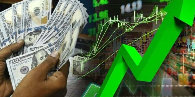 Pakistan Stock Exchange, business booming, dollar cheaper