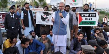 All the participants of the Gaza March, including Jamaat-e-Islami leader Mushtaq Ahmed, were arrested