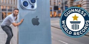 The world's largest iPhone is ready