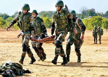 Suicide of an Indian officer posted on the Bangladesh border