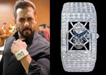The price of Salman Khan's diamond-encrusted watch has blown away the fans