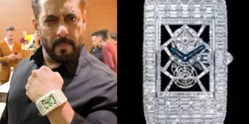 The price of Salman Khan's diamond-encrusted watch has blown away the fans