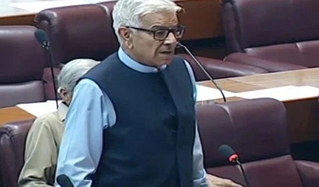 Chief Minister KP's announcement of negotiations with Afghanistan is an attack on the Federation, Defense Minister