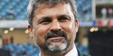 The Indian team didn't come and they didn't even send the green shirts, Moin Khan