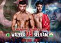 Usman Wazir won the welterweight title by defeating the Indian boxer