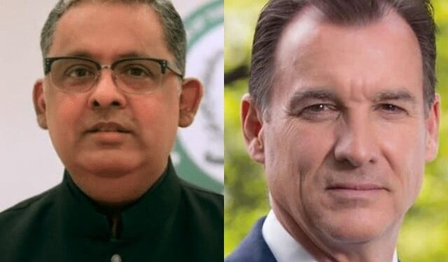 Pakistani Ambassador's conversation with Tom Swazi of Pakistan Caucus in the US Congress