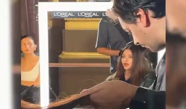 At Paris Fashion Week, Alia Bhatt couldn't take her eyes off Aishwarya