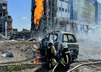 Russia's major air attack on Kharkiv, 41 people injured