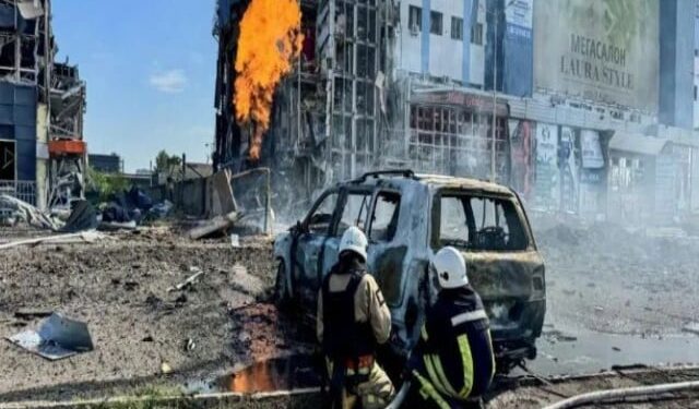 Russia's major air attack on Kharkiv, 41 people injured