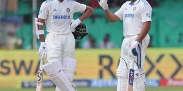 India set a historic record in Tests