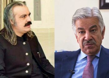 Khawaja Asif's challenge to Ali Amin is to release his leader