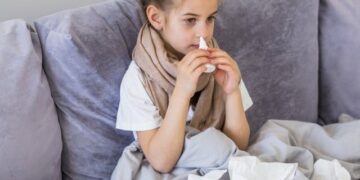 Salt water drops can shorten the duration of colds in children