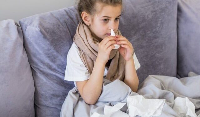 Salt water drops can shorten the duration of colds in children