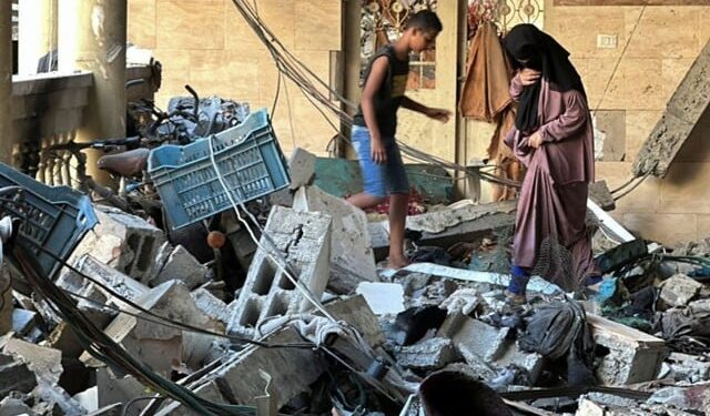 16 Palestinians were martyred in the brutal bombing of the school by the Israeli army