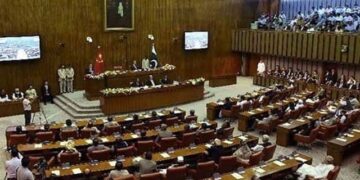 The Senate approved the bill to impose imprisonment on unauthorized assembly in Islamabad