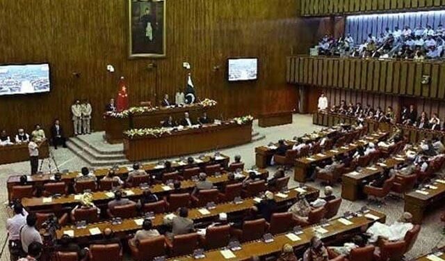 The Senate approved the bill to impose imprisonment on unauthorized assembly in Islamabad