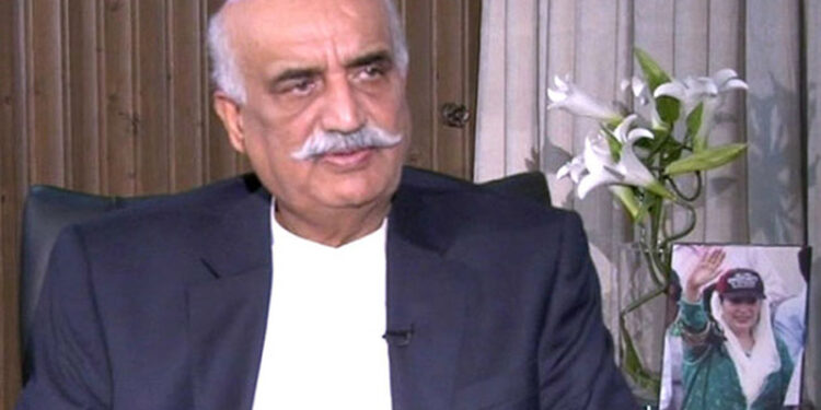 Akhtar Mengal's resignation is to save his politics, Khurshid Shah