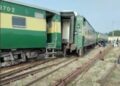 Accident on the train from Karachi to Rawalpindi