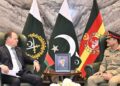 Roman Golovchenko, Prime Minister of the Republic of Belarus, met General Syed Asim Munir, NI (M), Chief of Army Staff (COAS), in Islamabad