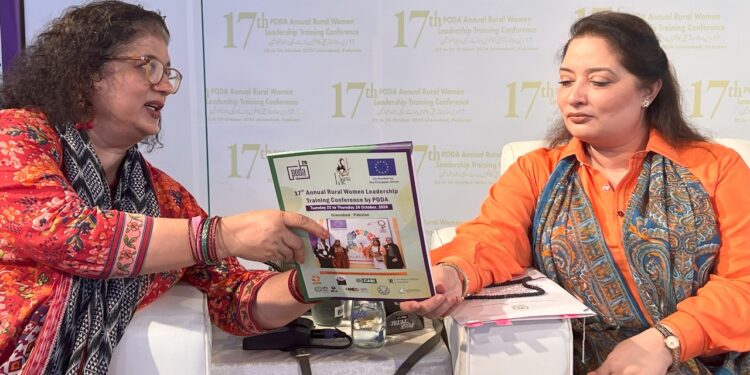 Empowering Rural Women: PODA’s 17th Annual Leadership Training Conference Kicks Off in Islamabad