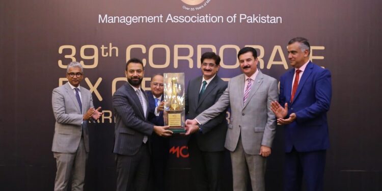 Meezan Bank wins ‘Best Company in Financial Category’ Award at the 39th MAP Awards