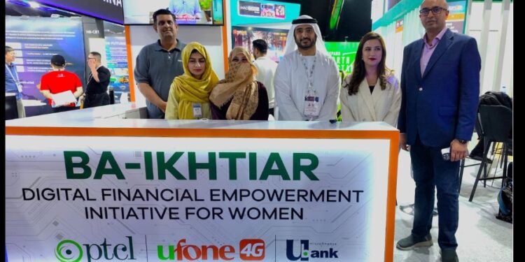 Top performers of PTCL Group’s women empowerment initiative ‘Ba-Ikhtiyar’ attend global start-up event in Dubai