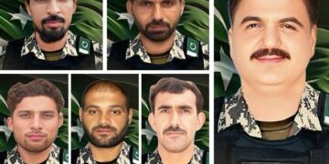 Exchange of fire between Pakistan Army and Khawarij in Waziristan, lieutenant colonel and 5 soldiers martyred