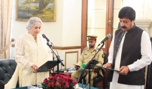 The first female Ombudsman of Punjab, Ayesha Hamid, took the oath of office