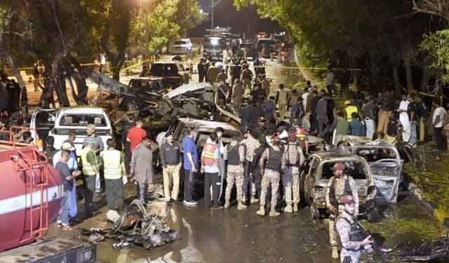 Karachi blast; Terrorists carried out the attack with the help of a foreign intelligence agency, initial reports said
