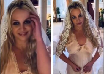 Who did Britney Spears marry for the fourth time after three failed marriages?