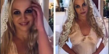 Who did Britney Spears marry for the fourth time after three failed marriages?