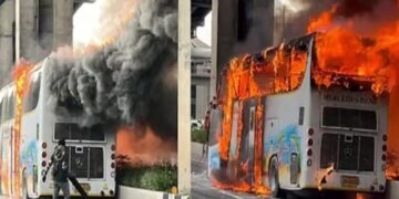 Thailand; 22 students and 3 teachers are feared dead in the school bus fire