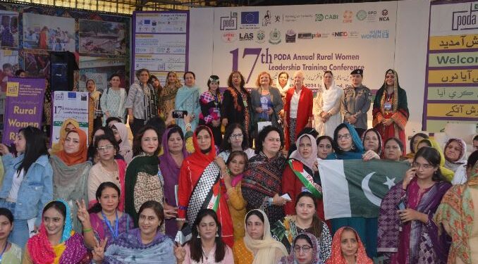 Concluding Ceremony of 17th Annual Rural Women Conference Voices of Resilience: Women Leaders Unite to Tackle Gender Inequality in Pakistan