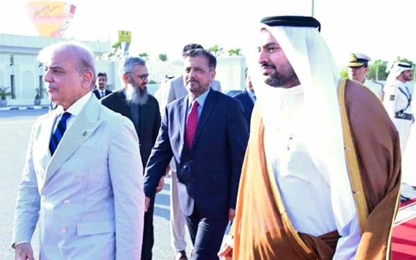 Prime Minister Shahbaz Sharif will meet the Emir of Qatar today