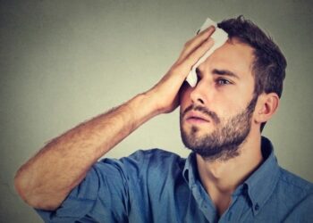 Excessive sweating makes skin more sensitive, research shows