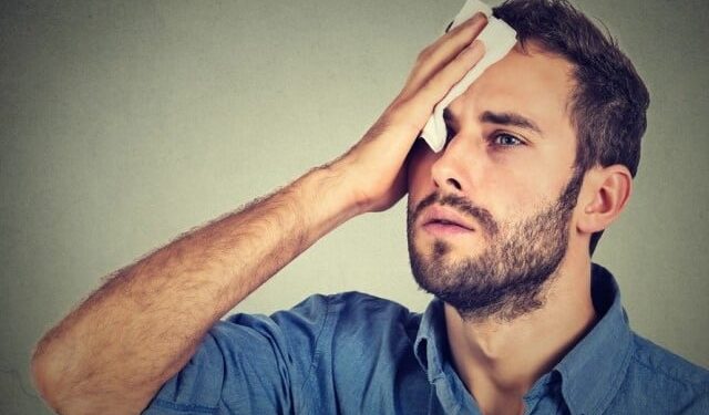 Excessive sweating makes skin more sensitive, research shows