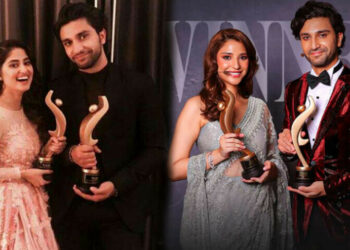 Ahad Raza Mir and Ramsha Khan won the award for the best on-screen couple, fans remembered Sajal