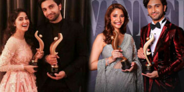 Ahad Raza Mir and Ramsha Khan won the award for the best on-screen couple, fans remembered Sajal