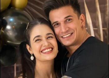 Prince Narula and Yuvika Chaudhary's arrival of the little fairy