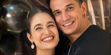 Prince Narula and Yuvika Chaudhary's arrival of the little fairy