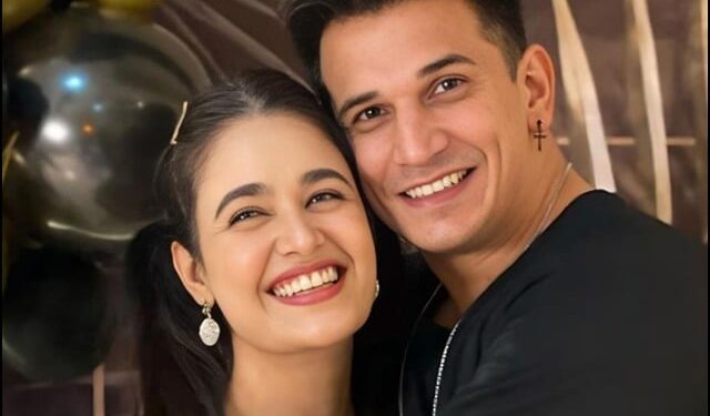 Prince Narula and Yuvika Chaudhary's arrival of the little fairy