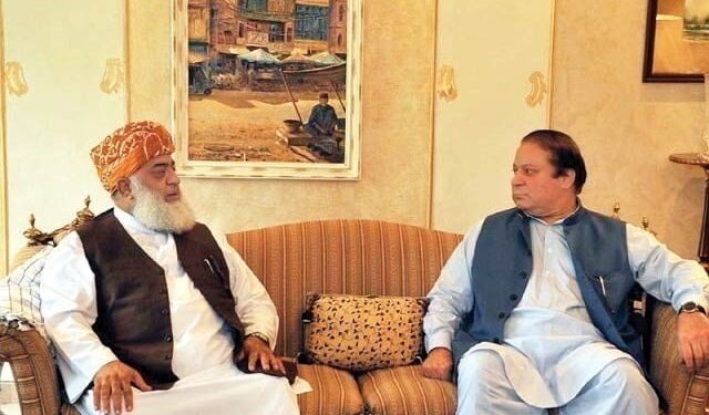 Nawaz Sharif is likely to have important meetings with Fazl ur Rehman and others today