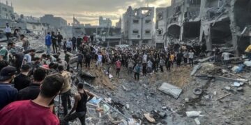 Israel attacked a refugee camp in Gaza, 33 Palestinians were martyred